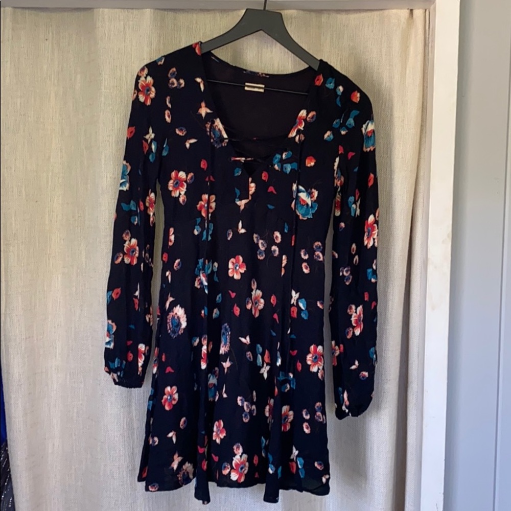 hollister floral dress